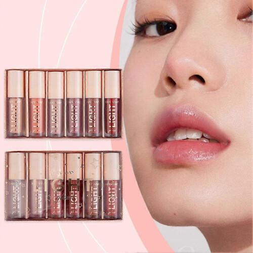 (Pink) Mirror water-gloss liquid paint glass lip glaze 2