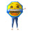 Emoji Emoji Laughing Face Auto 3 Fold Compact Umbrella 6