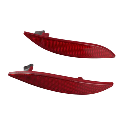 Megane MK3 2008-13 Bumper Reflector Pair Red