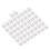 50 Pack Clear White Cable Adhesive Clips 7
