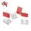 White 50-Pack Adhesive Cable Clips 17