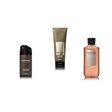 Bath Body Works Teakwood Spray, Cream och Duschgel
