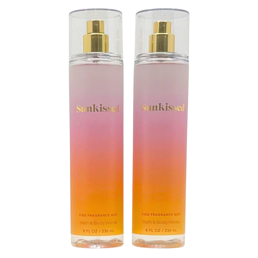 Bath & Body Works Fragrance Mist 2-Pack 8Oz Each (Sunkissed)