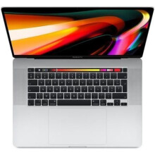 APPLE MacBook Pro Retina TouchBar 16" 2019 i9 - 2,4 Ghz - 64 Go RAM - 2048 Go SSD - Zilver - Gereviseerd - Uitstekende staat - Refurbished
