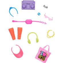 Accessori Barbie Anni '80, Pezzi Neon, Stereo & Cuffie