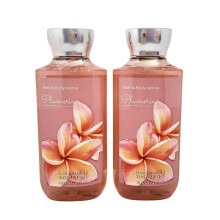 Gel Douche Bath & Body Works, Coffret de 2, 10oz Chacune (Plumeria)