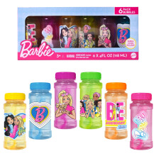 Barbie 6er Pack Seifenblasenlösung Set
