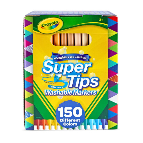 Crayola Crayola SuperTips Markers 150ct