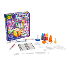 Crayola Marker Maker Kit for Kids (20 Markers), DIY Scented, Emoji, Broad & Fine Tip Markers, Arts & Crafts, Holiday & Christmas Gifts for Boys & Girl