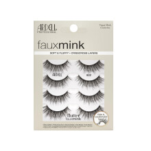 Ardell Faux Mink Wimpern Flutter 822 - Weiche & Flauschige Falsche Wimpern, Vegan Mink, Crisscross Schichten, 4 Paare