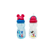 Disney Cudlie Mickey Mouse Baby Junge 2er Pack 11 Oz Becher mit Pop Up Strohhalm