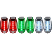 1set/6pcs Bicycle LED Safety Light, Marine Navigation Light, Kayak, Marine Waterproof and Easy to Clip Kit