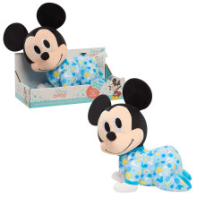 Disney Baby Musikalisches Krabbelspielzeug, Mickey Mouse, Interaktives Plüschtier, Offizielles Spielzeug ab 9 Monaten