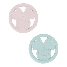 Set de jouets de dentition en silicone Disney Cudlie pour bébés, sans BPA, 2 pièces, 6-12 mois