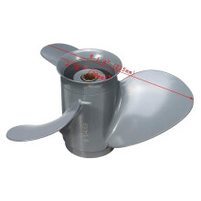 Propeller for Outboard Motor 8HP 9.9HP 10HP 15HP 20HP 9 1/4 X 9 Boat Motor Aluminum Alloy Screw 58130-ZV4-009AH