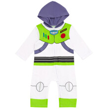 Disney Pixar Toy Story Buzz Lightyear Baby Jongens Zip-Up Cosplay Overall Groen 18 Maanden