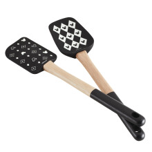 Disney Home Monochrome Spatel und Löffel-Set, 2-teilig - Schwarz