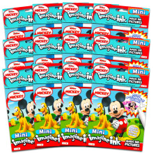 Disney Mickey Mouse Imagine Ink Färgläggningsbok Set - 12 Pack Mickey Party Favorer