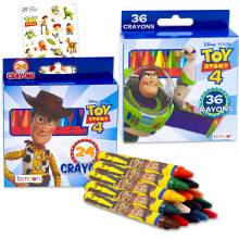 Disney Toy Story Buntstifte für Kleinkinder - Set mit 60 Buntstiften für Partytüten, Goodie Bags, mehr