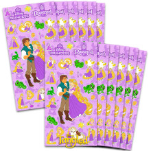 Disney Rapunzel Partygeschenke für Mädchen & Jungen - 12er Pack Tangled Aufkleberblätter