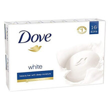 Dove White bar Soap (16 /4 Oz Net Wt 64 Oz -Bundle - C4