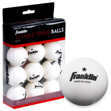 Franklin Sports Tischtennisbälle - Offizielle Größe + Gewicht 40mm - Ein Sterne Profi Bälle