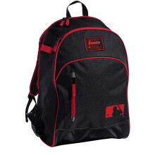 Franklin Sports Barnvagn för Barn - Teeball, Baseball + Softball Rygga - Pojkar + Flickor Bat Pack - Svart/Röd