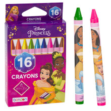 Disney Prinzessin 16 Farbige Wachsmalstifte