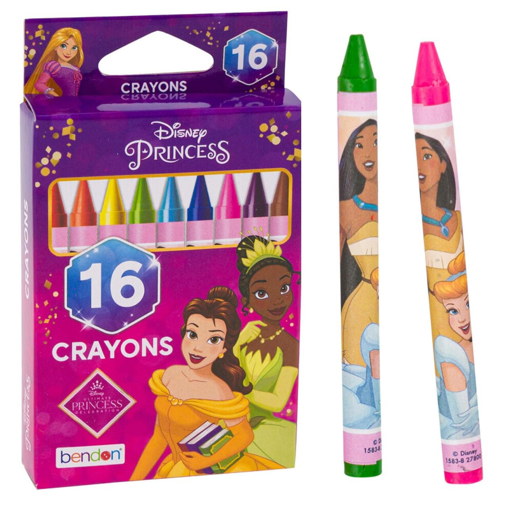 Disney Princess 16 Count Crayons