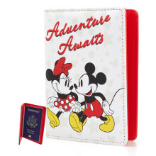 Portafoglio Passaporto Disney Topolino & Minni, Ufficiale, Essenziali da Viaggio per Donne