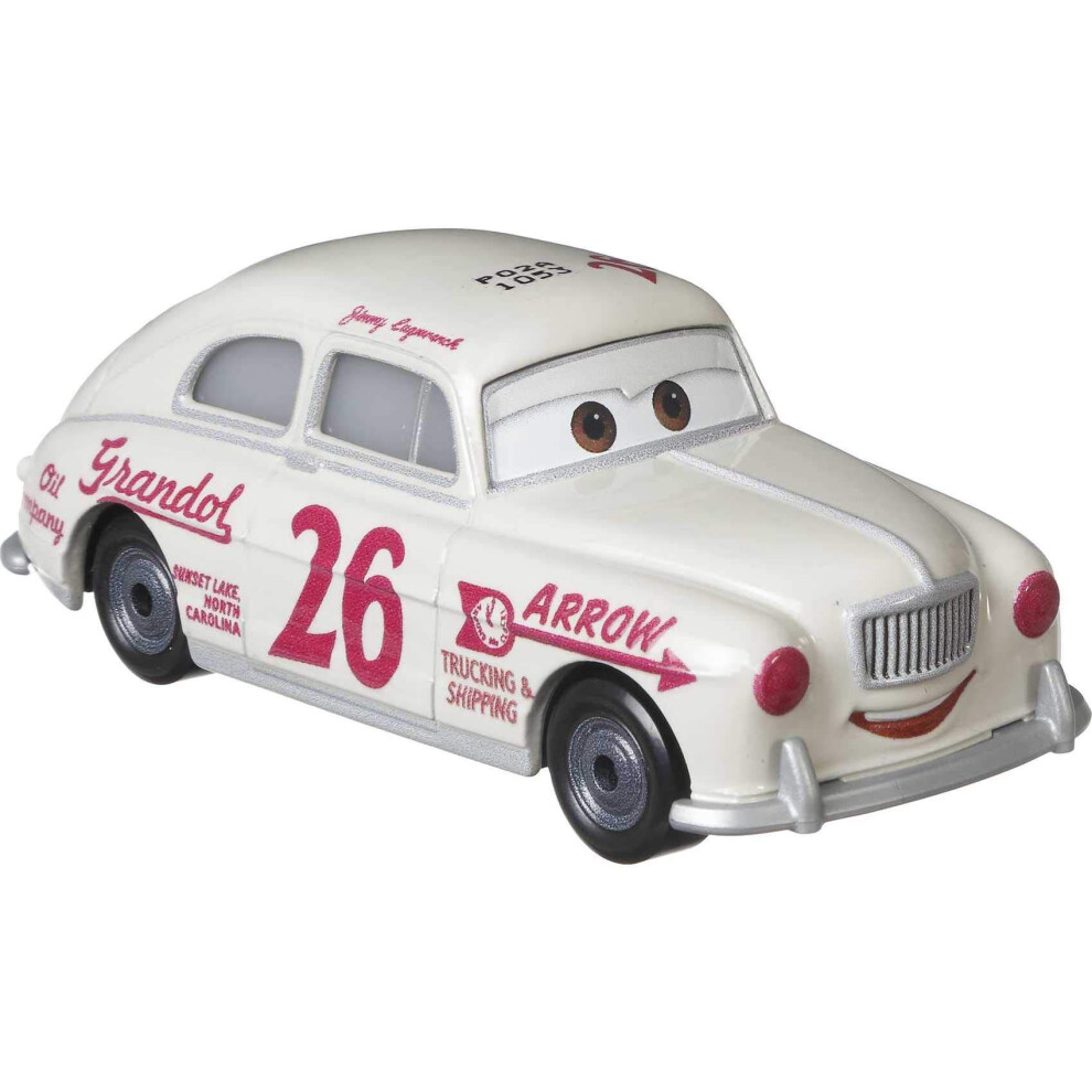 Disney Cars Jimmy Lugwrench, Miniature, Collectible Racecar Automobile Toys Based On Cars Movies, For Kids Age 3 And Older, Multicolor