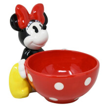 Disney Minnie Mouse Bonbongeschirr, offiziell lizenziert, Keramikschüssel - 15 cm