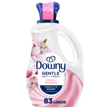 Downy Gentle Soft + Fresh Vloeibare Wasverzachter, Kersenbloem Geur, 56 FL OZ, 83 wasbeurten