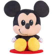 Disney Klassik Perchd 4,75-Zoll Schulter Plüsch Mickey Mouse Kuscheltier, tragbares Plüschtier