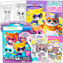 Disney Super Kitties Mal- und Aktivbuch-Set - Bundle mit Malvorlagen, Aktivitäten, Stickern, Spielen, Rätseln, mehr