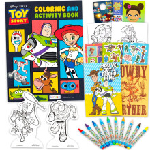 Disney Toy Story Ultimate Aktivitätsset - Bastelset mit Malbuch, Stickern, Spielen, Puzzles und mehr