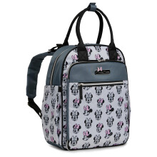 Disney Rucksack Wickeltasche mit Wickelunterlage Minnie Mouse - 16" Nylon Baby Tasche für Eltern