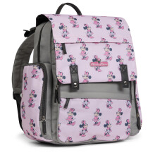Disney Wickeltasche Rucksack mit Wickelunterlage Minnie Mouse - 16" Nylon Baby Tasche