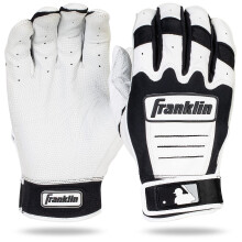 Franklin Sports MLB CFX Pro Honkbalslagershandschoenen - Zwart/Parel - Volwassen Groot