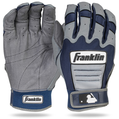 Franklin Sports MLB CFX Pro Baseboll Handskar - Grå/Marin - Vuxen Medium
