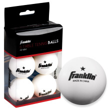 Franklin Sports Tischtennisbälle - Offizielle Größe + Gewicht Weiß 40mm - Ein-Stern Profi-Bälle