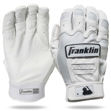 Franklin Sports CFX FP Chrome Softbollhandskar, Vit, Dam X-Large