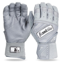 Franklin Sports MLB Batting Gloves - Powerstrap Baseball + Softball - Hållbara Caging Gear - Långmanschett
