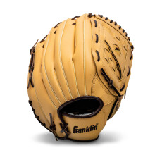 Franklin Sports Field Master Baseball + Softball Handschuh - Erwachsene + Jugendliche - 14" - Rechts