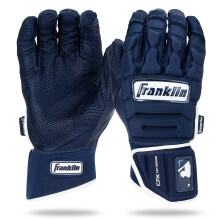 Franklin Sports MLB Batting Gloves - CFX Pro PRT Heavy Duty Protective Baseball + Softball Batting Gloves - Adult Padded Reinforced Leather - Adult La