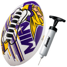 Franklin Sports NFL Minnesota Vikings Balón de Fútbol - Mini Fútbol Juvenil - 8.5"