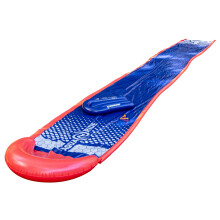 Franklin Sports Aqua Ride Kinderspringbaan - Aqua Ride 25' Voet Tuin Waterglijmat + (1) Opblaasbare Surfplank
