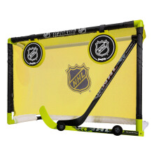 Franklin Sports Mini Hockey Doel Set - Binnen Knie Doel + (2) Hockey Sticks - (2) Mini Foam Ballen + Doel Targets