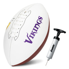 Franklin Sports NFL Pallone Autografato Minnesota Vikings - Pallone Souvenir Ufficiale