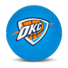 Balón de baloncesto de espuma mini NBA Oklahoma City Thunder - Balón de juguete de 5.5" para niños